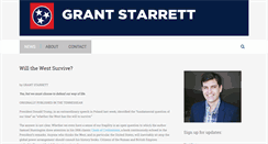 Desktop Screenshot of grantstarrett.com