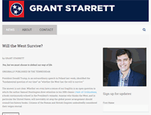 Tablet Screenshot of grantstarrett.com